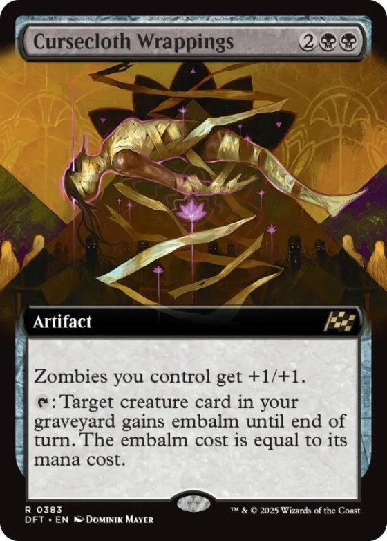 Cursecloth Wrappings - Foil