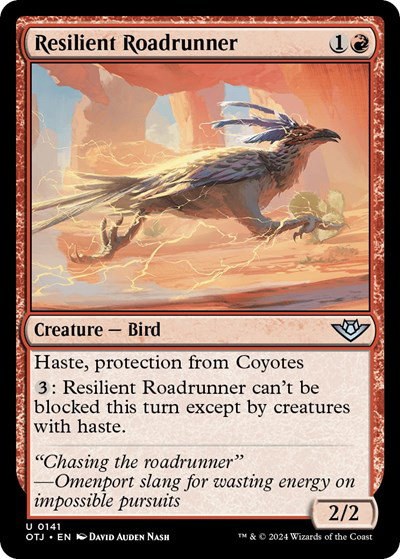 Resilient Roadrunner - Foil