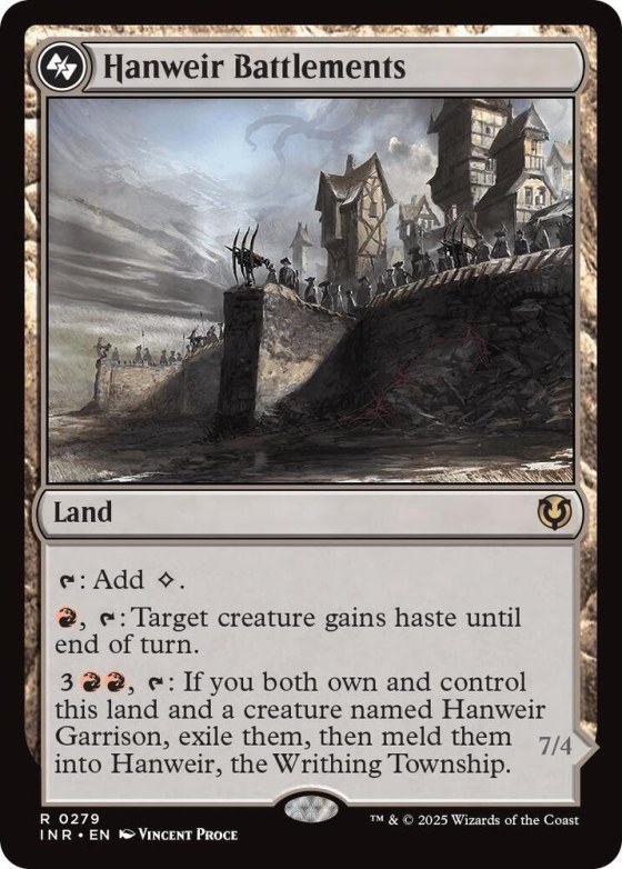 Hanweir Battlements - Foil