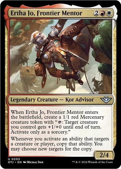 Ertha Jo, Frontier Mentor - Foil