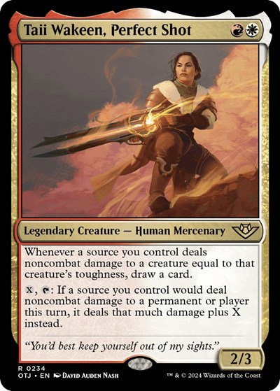 Taii Wakeen, Perfect Shot - Foil