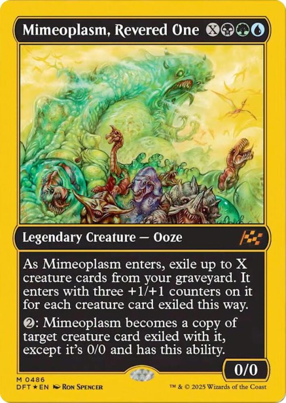 Mimeoplasm, Revered One