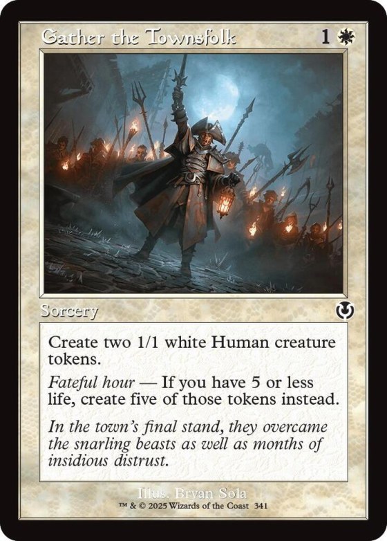 Gather the Townsfolk - Foil