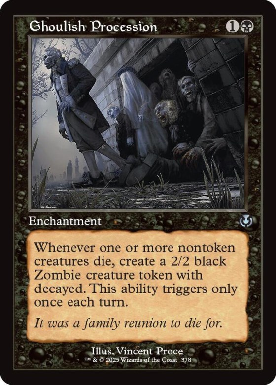 Ghoulish Procession - Foil
