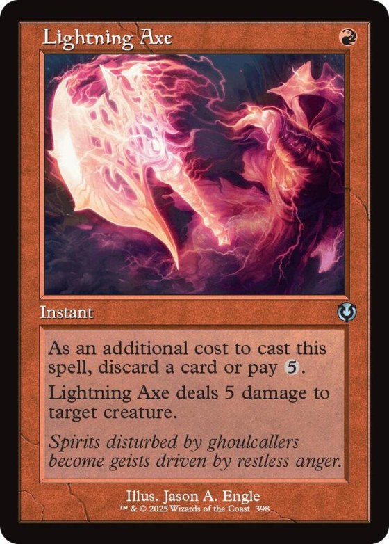 Lightning Axe - Foil