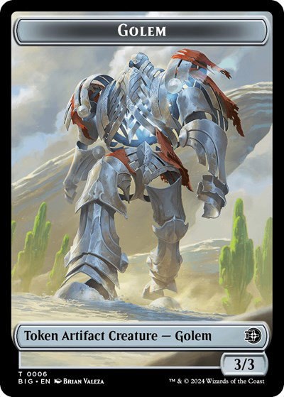 Golem // Plot Double-Sided Token