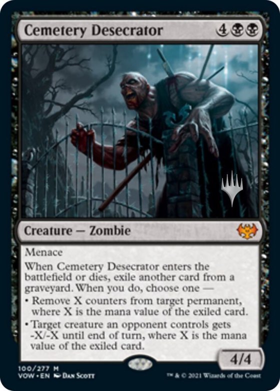 Cemetery Desecrator - Foil Cemetery Desecrator