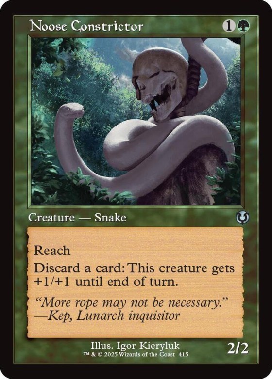 Noose Constrictor - Foil