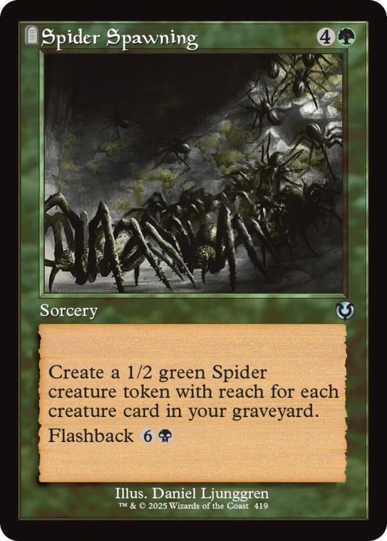 Spider Spawning - Foil