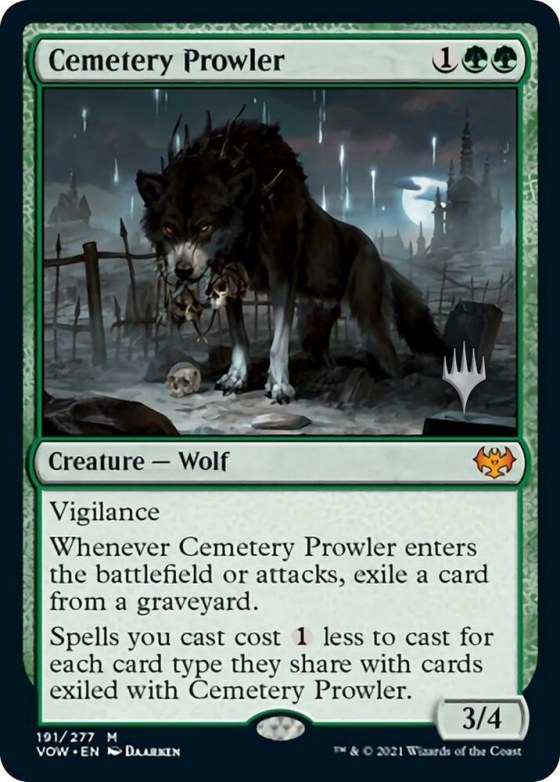 Cemetery Prowler - Foil Cemetery Prowler