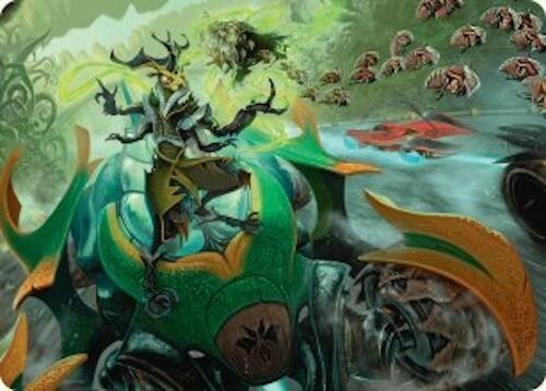 Aatchik, Emerald Radian Art Card