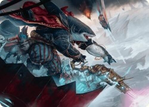 Captain Howler, Sea Scourge Art Card