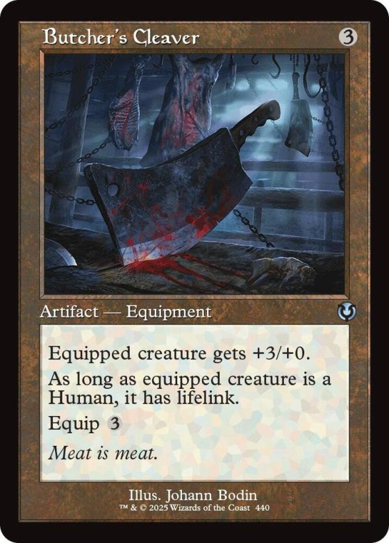 Butcher's Cleaver - Foil