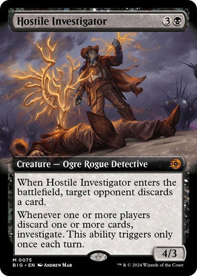 Hostile Investigator - Foil