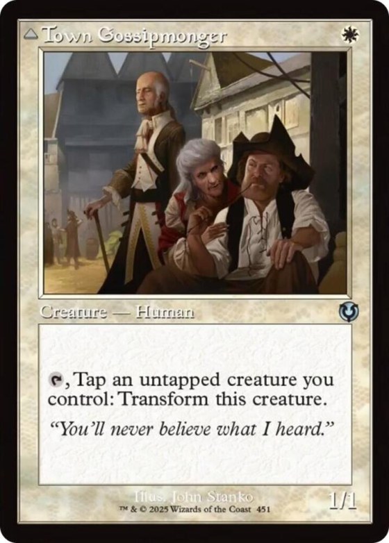 Town Gossipmonger - Foil