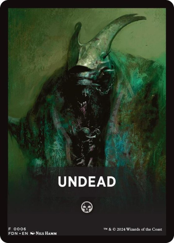 Undead Theme Card - Normal Undead Theme Card