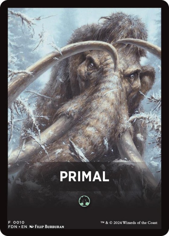 Primal Theme Card - Normal Primal Theme Card