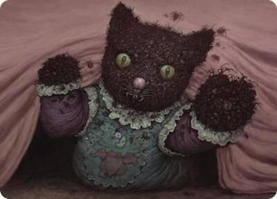 Twitching Doll Art Card