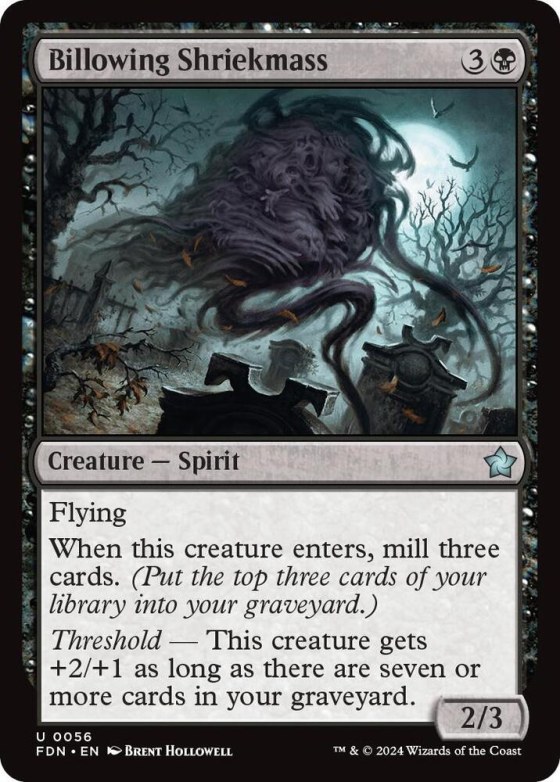 Billowing Shriekmass - Foil