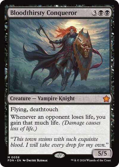 Bloodthirsty Conqueror - Foil