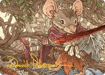 Mabel, Heir to Cragflame Art Card - Gold Stamped Signature