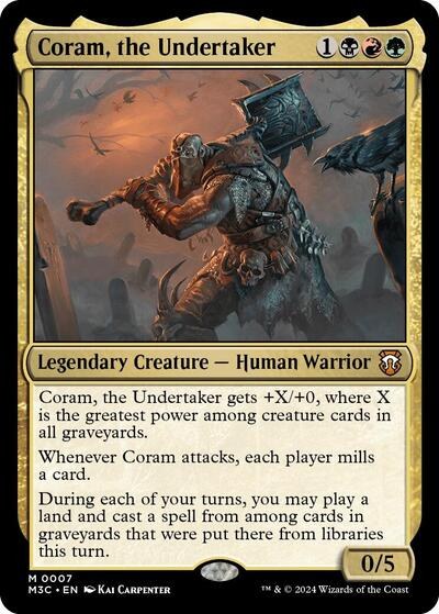 Coram, the Undertaker - Foil