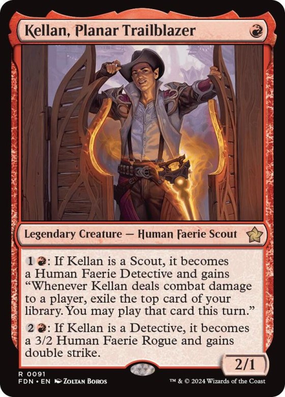 Kellan, Planar Trailblazer - Foil
