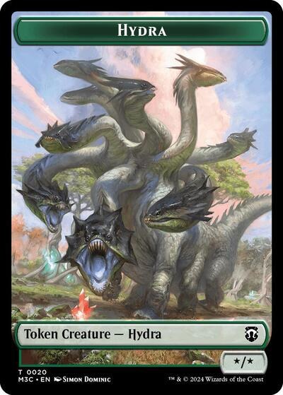 Hydra // Boar Double-Sided Token