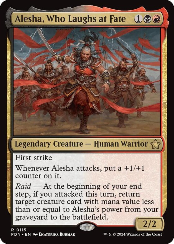 Alesha, Who Laughs at Fate