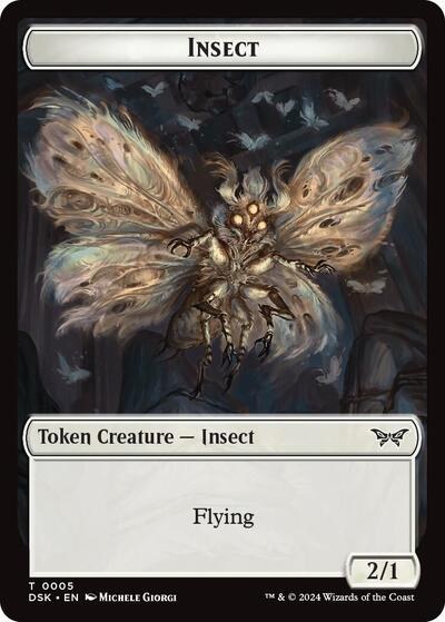 Insect (0005) // Manifest Double-Sided Token - Foil