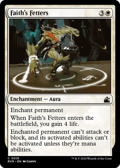 Faith's Fetters - Foil