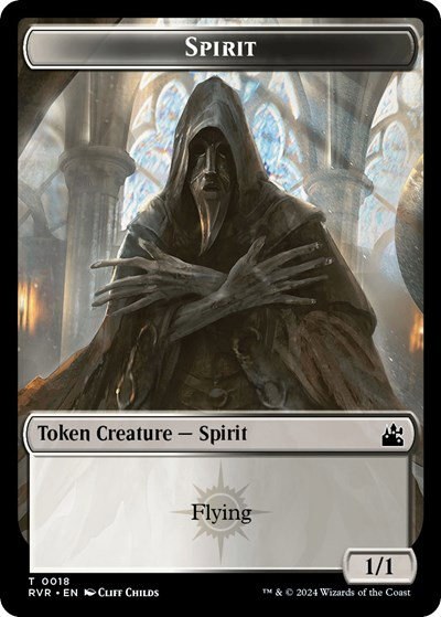 Spirit (0018) // Emblem - Domri Rade Double-Sided Token