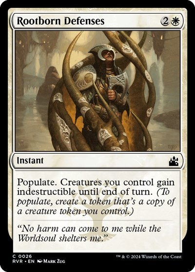 Rootborn Defenses - Foil