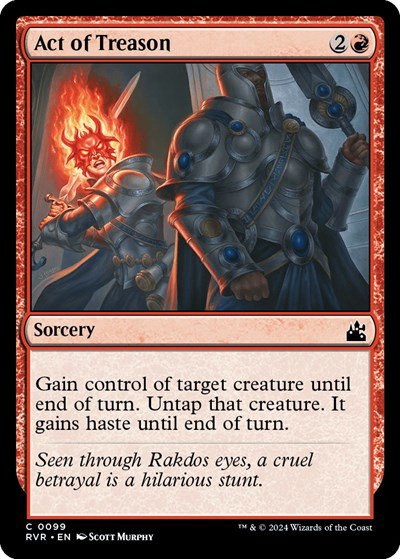 Act of Treason - Foil