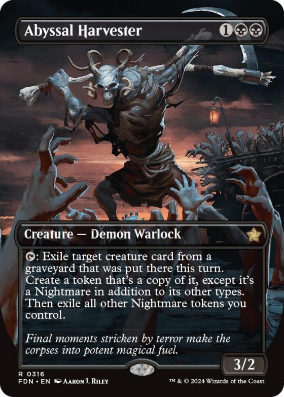 Abyssal Harvester - Foil