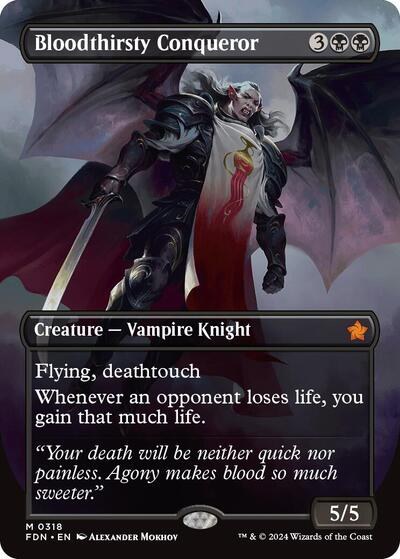 Bloodthirsty Conqueror - Foil
