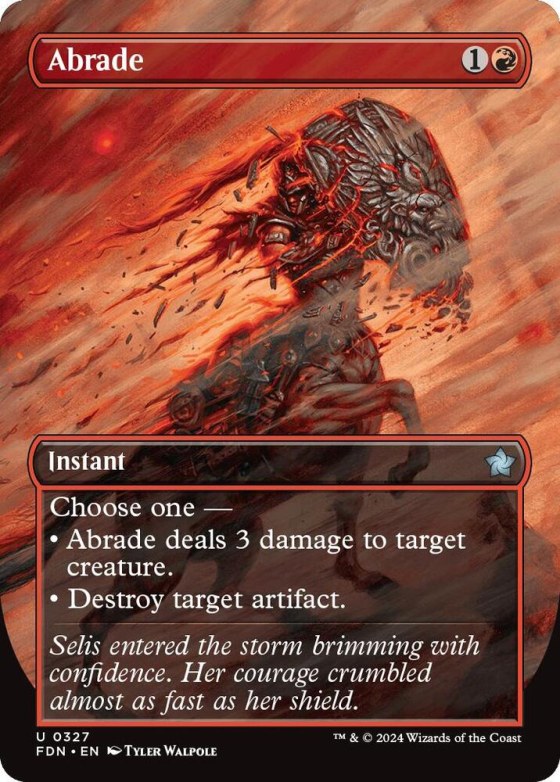 Abrade - Foil
