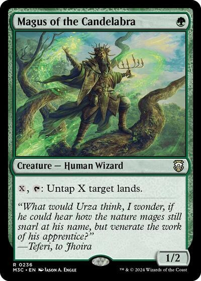 Magus of the Candelabra - Ripple Foil
