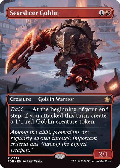 Searslicer Goblin - Foil