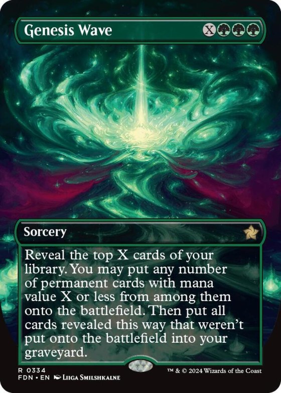 Genesis Wave - Foil
