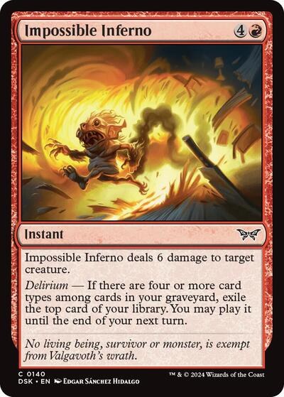 Impossible Inferno - Foil