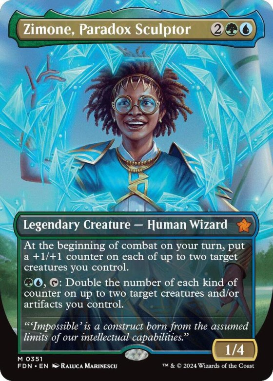 Zimone, Paradox Sculptor - Foil