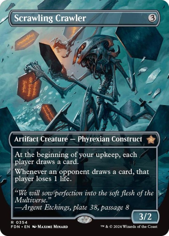 Scrawling Crawler - Foil