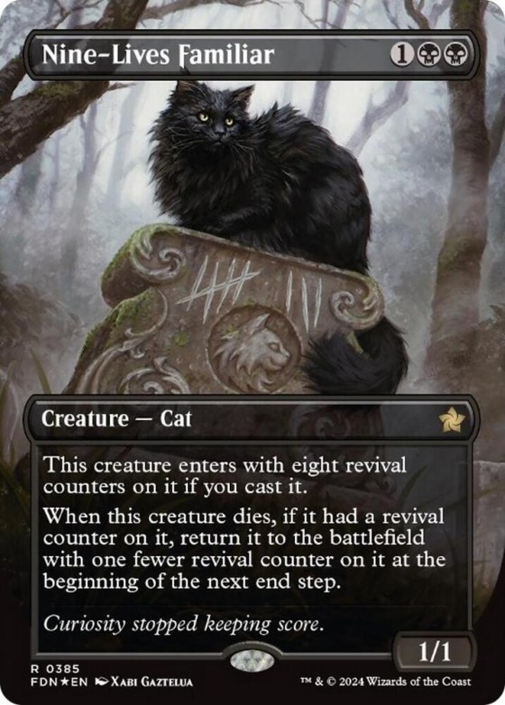Nine-Lives Familiar