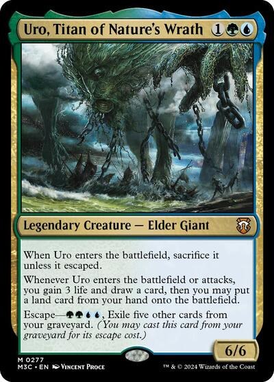 Uro, Titan of Nature's Wrath - Ripple Foil