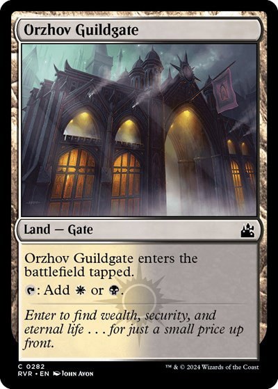 Orzhov Guildgate - Foil