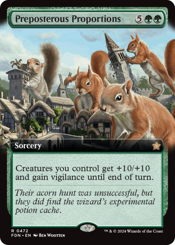 Preposterous Proportions - Foil