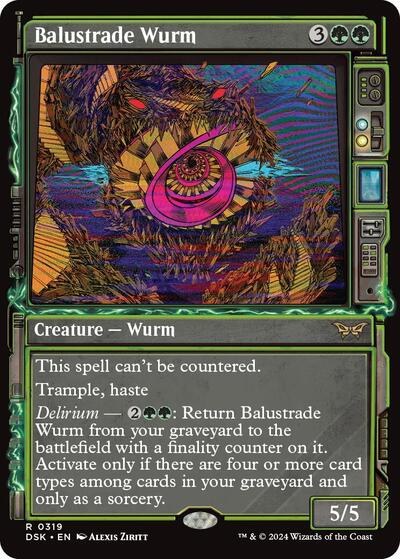 Balustrade Wurm - Foil
