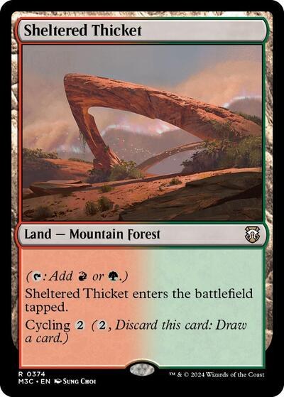 Sheltered Thicket - Ripple Foil