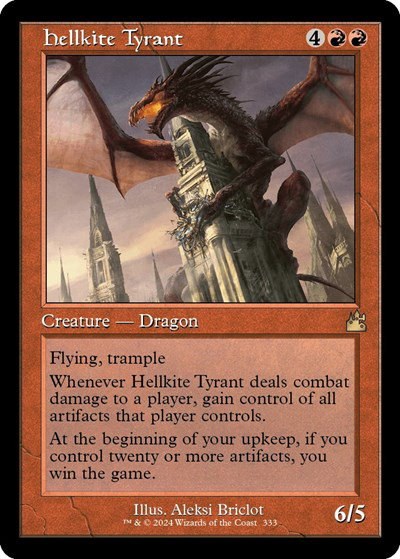 Hellkite Tyrant - Foil